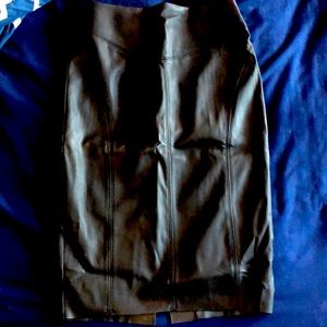 Express Faux Leather Pencil Skirt